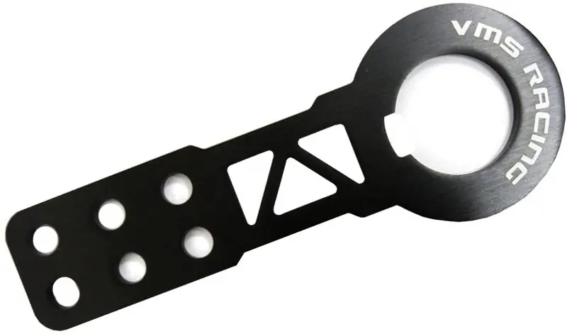 02-06 Acura Rsx Dc5 Type-S Jdm Vision Front Tow Hook Kit In Black 1