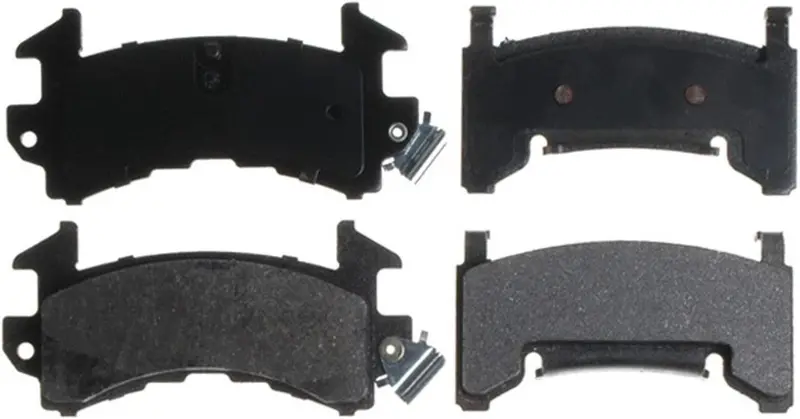 14D154m Advantage Semi-Metallic Front Disc Brake Pad Set With Wear Sensor 1