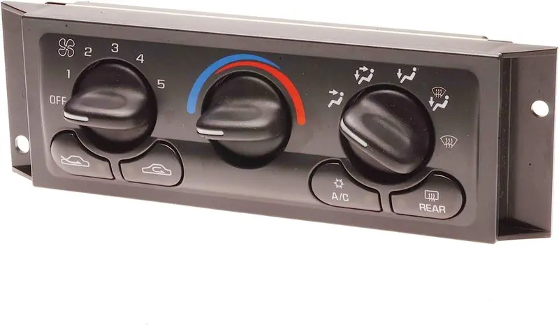 15-72534 Gm Original Equipment Heating And Air Conditioning Control Panel With Rear Window Defogger Switch 1