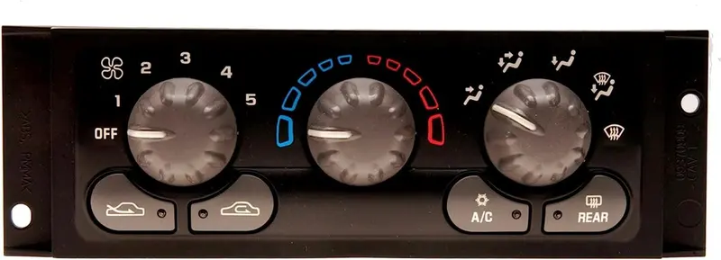 15-72675 Gm Original Equipment Heating And Air Conditioning Control Panel With Rear Window Defogger Switch 1