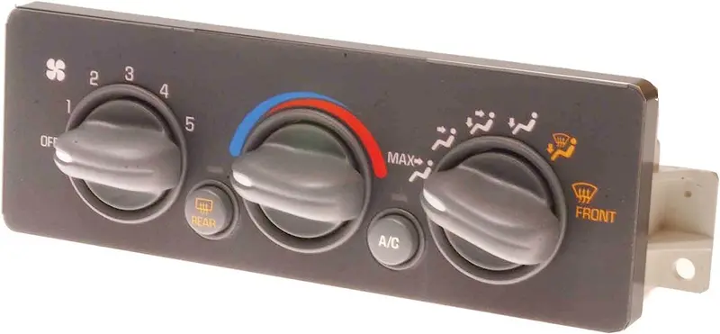15-72697 Gm Original Equipment Heating And Air Conditioning Control Panel With Rear Window Defogger Switch 1