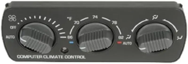 15-72860 Gm Original Equipment Auxiliary Heating And Air Conditioning Control Panel 1