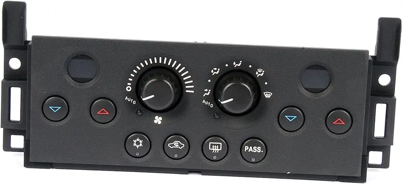 15-73796 Gm Original Equipment Heating And Air Conditioning Control Panel With Rear Window Defogger Switch 1