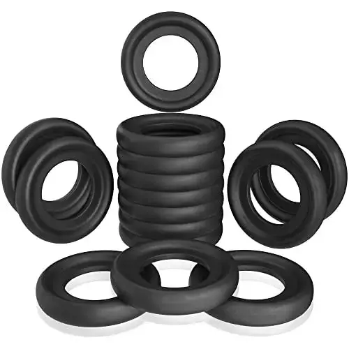 15Pcs Oil Drain Plug Crush Rubber Washer Gasket Black Seal – 12Mm Replacement For Buick/Cadillac/Chevrolet/Gmc/Hummer/Oldsmobile/Pontiac/Saturn - Oem 12616850 Fits For Gm 1975-2021 By Automajor 1