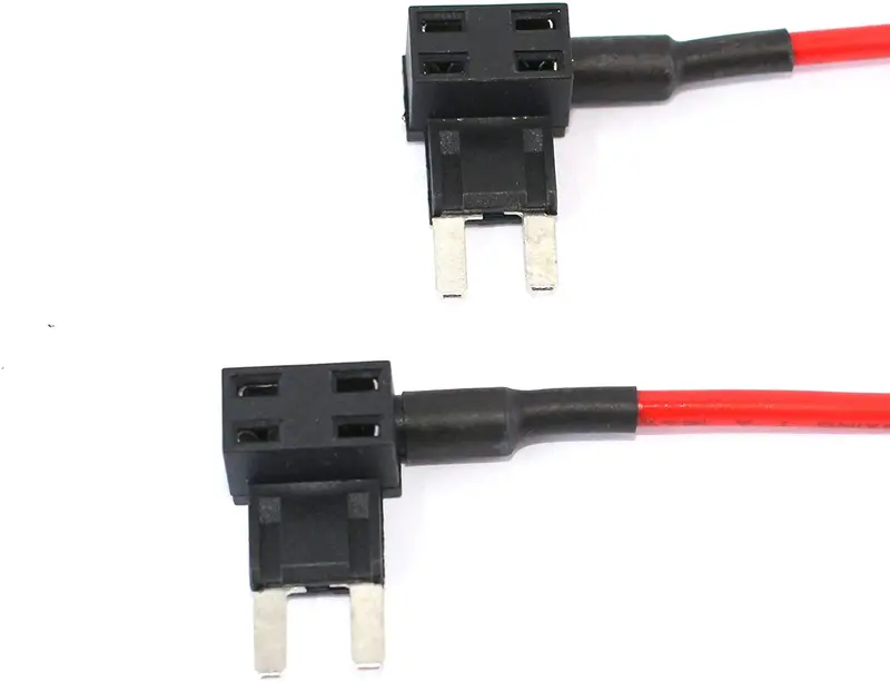 2 Pack Standard Profile (See Pictures) Add A Circuit Line Car Mini Atm Blade Fuse Tap Holder 1