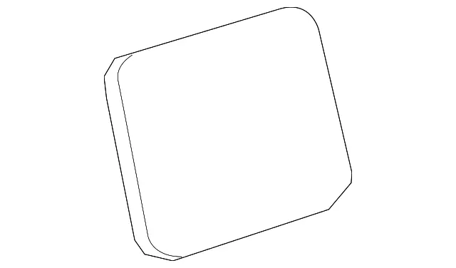 2020-2021 Toyota Corolla Fuel Door 77350-02210 1