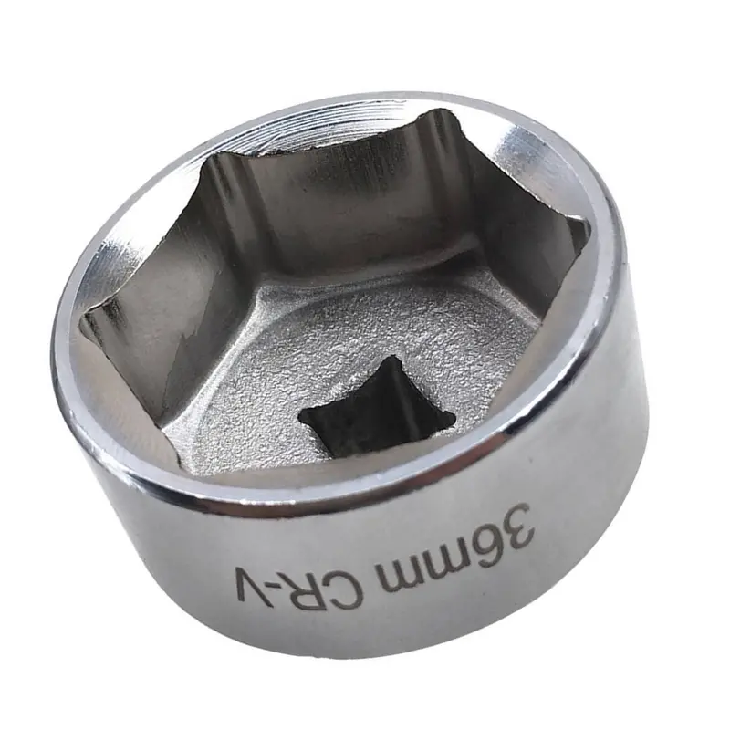 36Mm Oil Filter Wrench, Oil Filter Socket, 3/8" Drive,6 Point Oil Filter Removal,For F250,F350,F450,Cooper,323I,911,Cayenne,C30,C70,S40,S60 1