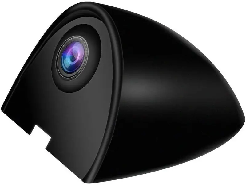 3T6b Backup Door Side View Camera, Car Door Blind Spot View Camera Support Switchable Left And Right Super Compact Normal Image In-Vehicle Camera Waterproof Design (White Camera) 1