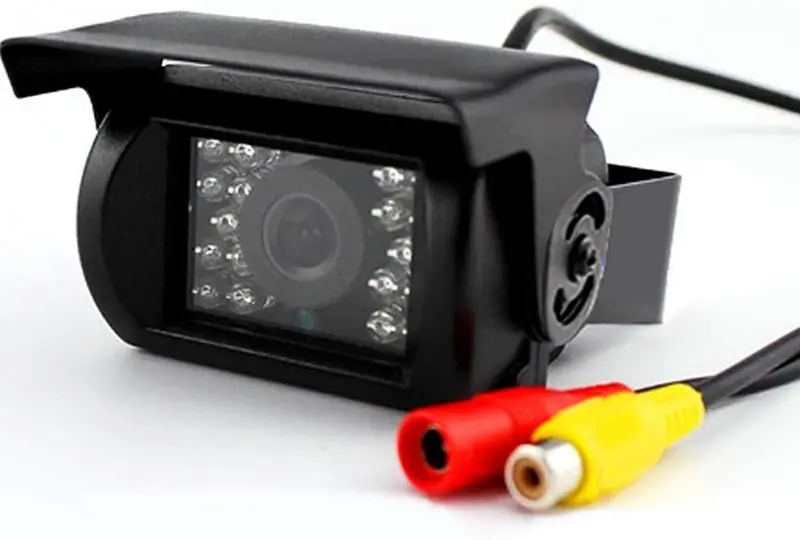 4 Pin Vehicle Backup Camera,Rear View Camera,Car Reversing Camera For Rv Camper Truck Pickup Bus Waterproof Shockproof Night Vision Wide View Angle 12V 24V 1