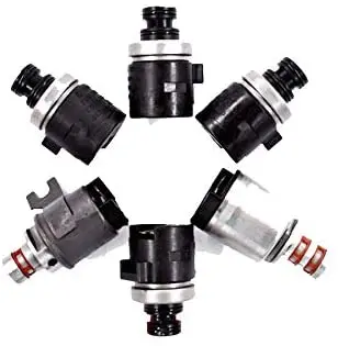 4R44e 4R55e 5R55e Transmission Shift Solenoid Kit 6Pcs For Ford Ranger Explorer Mazda 4Wd 1997-Up 1