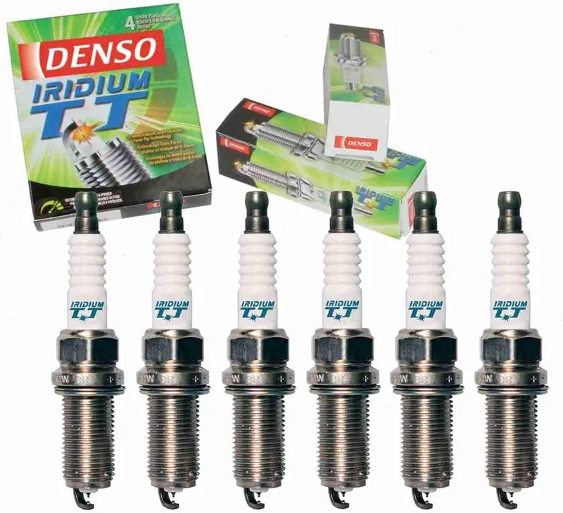 6 Pc Denso Iridium Tt Spark Plugs Compatible With Toyota Tacoma 4.0L V6 2005-2015 1