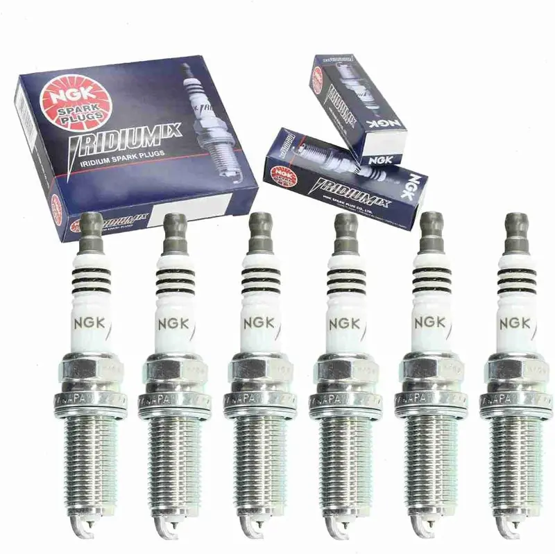 6 Pc Ngk Iridium Ix Spark Plugs Compatible With Toyota Avalon 3.5L V6 2005-2018 1