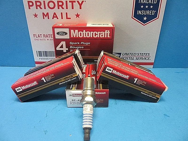 6 Spark Plugs For Ford Motorcraft Sp433 Oem # Agsf32wm 3.0L V6 1
