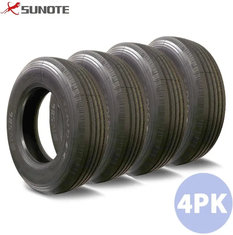 8 Pack Of Sunote Sn586 295/75R/22.5 Professional Truck Tires 1