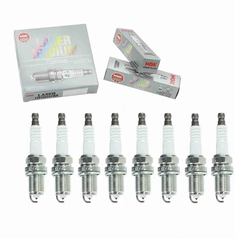 8 Pc Ngk Laser Iridium Spark Plugs Compatible With Toyota Tundra 4.7L V8 2005-2009 1