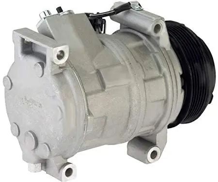 A/C Compressor With Clutch - Compatible With 2007-2012 Gmc Acadia 1
