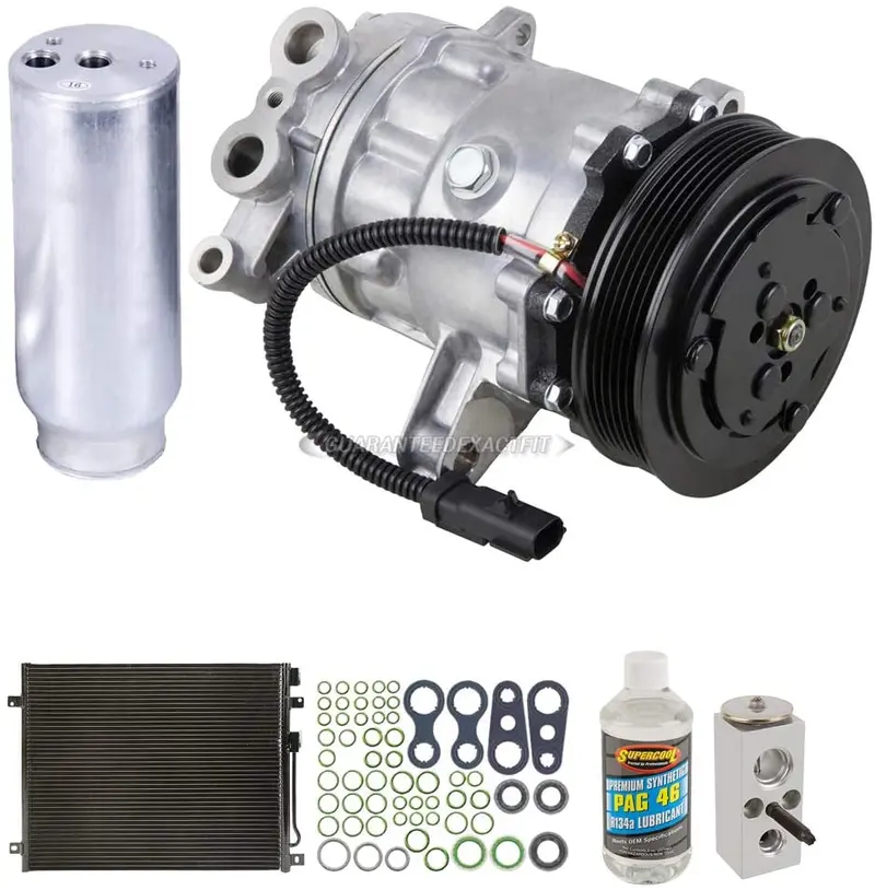 A/C Kit W/Ac Compressor Condenser & Drier Dodge Dunrago 2001 - Buyautoparts 60-89957Ck New 1