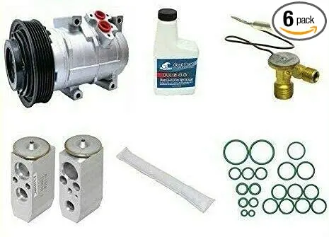 A/C Remanufactured Compressor Kit Fits Acura Mdx 2003 2004 2005 2006 V6 3.5L Honda Pilot 2005 2006 2007 2008 V6 3.5L Oem 10S20c 97307 1