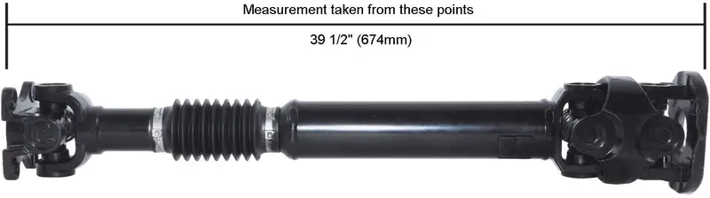 A1 Cardone 65-9660 Remanufactured Driveshaft/Prop Shaft 1