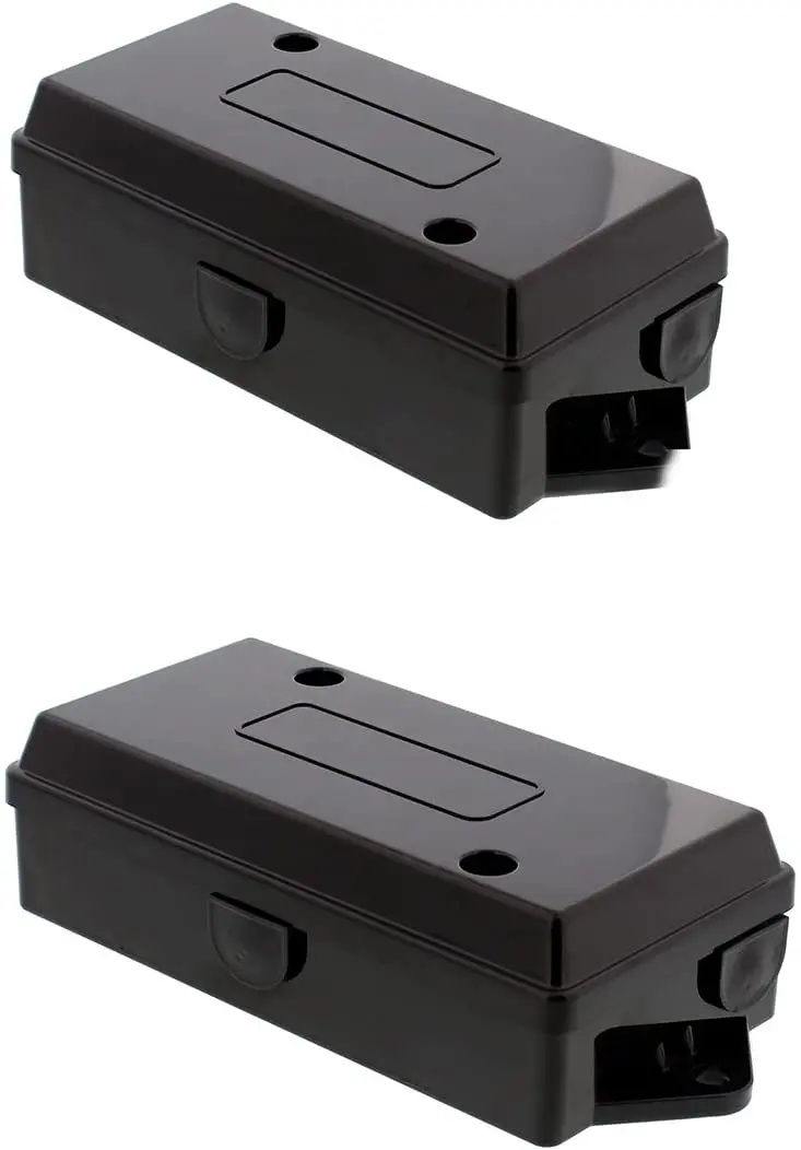 Abn Electrical Wire Connectors Junction Box 2-Pack Trailer, Camper, Rv Light 7 Gang/Pole Automotive Wiring Rewiring 1