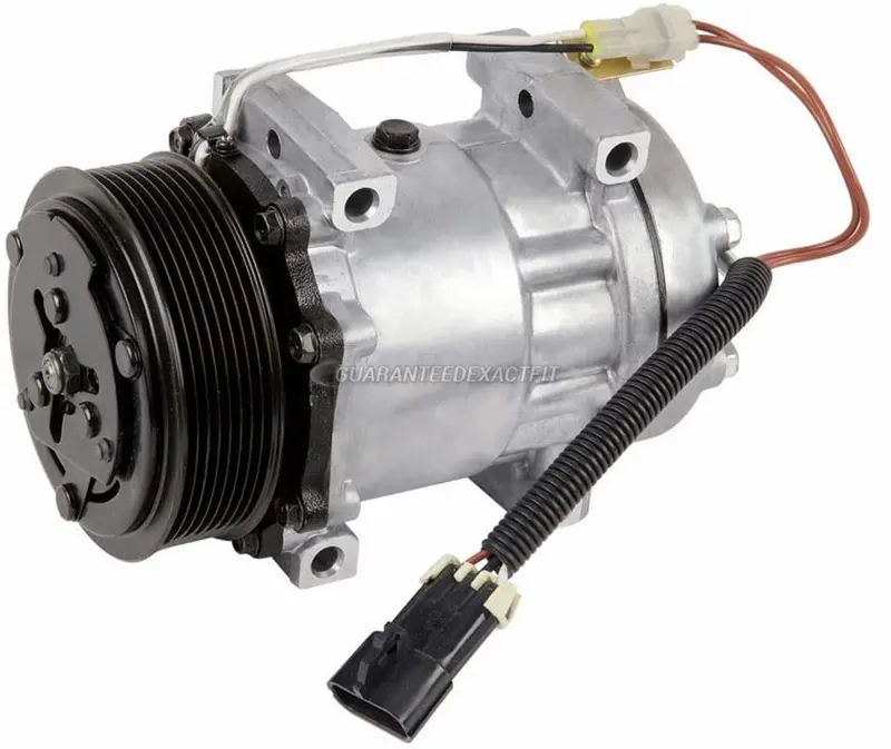 Ac Compressor & 119Mm 8 Groove A/C Clutch For Ford Motorhome Rv 1998-2005 Replaces Sanden Sd7h15 4303 4486 - Buyautoparts 60-02131Na New 1