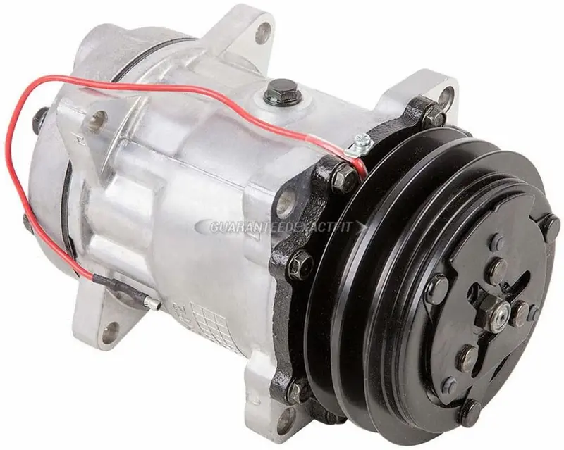 Ac Compressor & 2 Groove A/C Clutch For Range Rover Classic 1989 1990 1991 1992 Replaces Sanden Sd709 7433 7994 - Buyautoparts 60-01535Na New 1