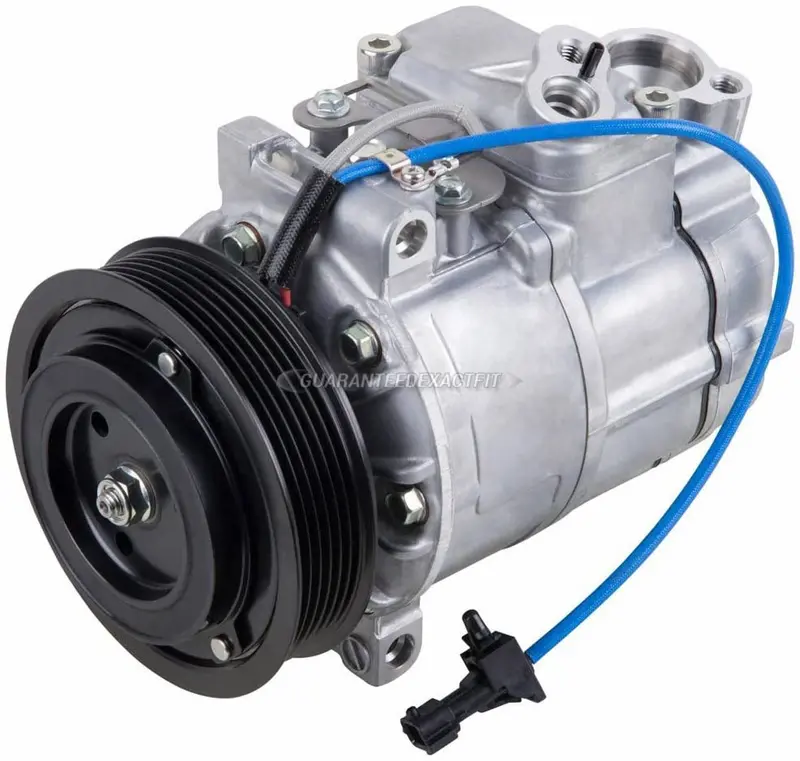 Ac Compressor & 6 Groove A/C Clutch For Saab 9-5 2003 2004 2005 2006 2007 2008 2009 - Buyautoparts 60-01902Na New 1