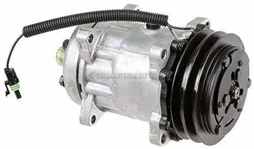 Ac Compressor & A/C Clutch For Freightliner Replaces 22-41180-000 Sanden Sd7h15 7877 8019 4646 - Buyautoparts 60-02187Na New 1