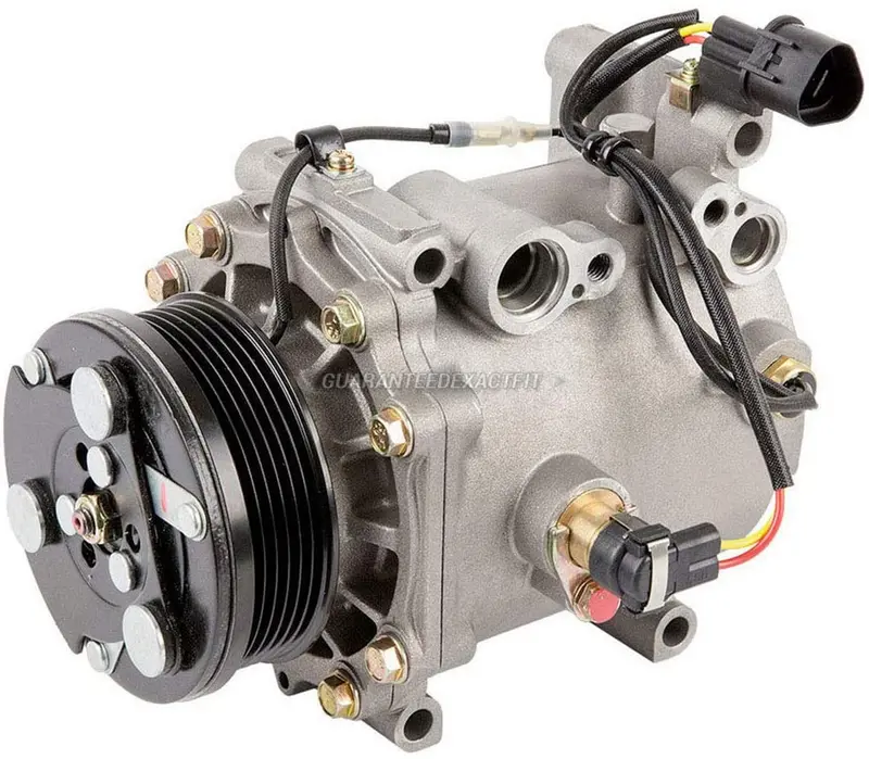 Ac Compressor & A/C Clutch For Mitsubishi Eclipse Galant & Dodge Stratus W/ 3.0L V6 & 3-Wire Electrical Connector - Buyautoparts 60-00825Na New 1