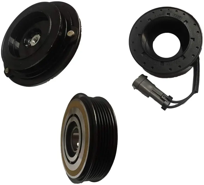 Ac Compressor Clutch Kit (Pulley, Bearing, Coil, Plate) Fits: 2006-2009 Chevrolet Express 3500 8 Cyl 6.6L 1