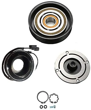 Ac Compressor Clutch Kit (Pulley, Bearing, Plate) For Honda Accord 2.4L 2008-2012 1