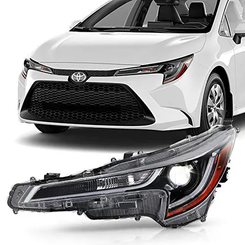 Acanii - For 2020-2021 Toyota Corolla L | Le Led Projector Headlight Headlamp Assembly Replacement Left Driver Side 1