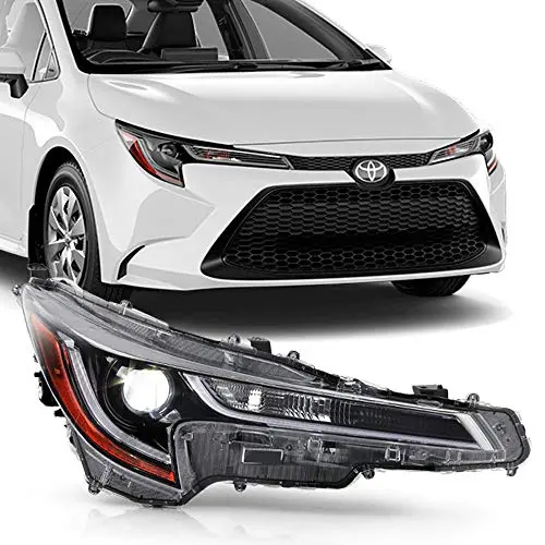 Acanii - For 2020-2021 Toyota Corolla L | Le Led Projector Headlight Headlamp Assembly Replacement Right Passenger Side 1