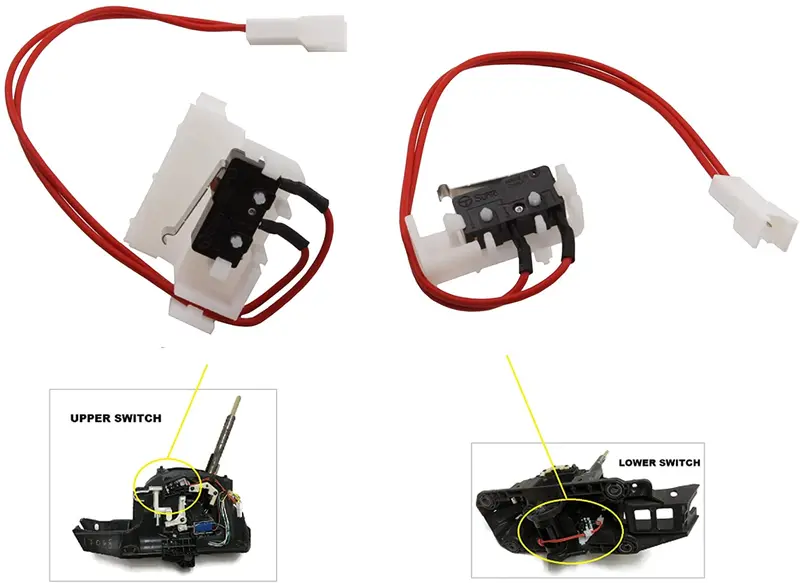 Advance Ignition Replacement Compatible With Nissan Altima Pathfinder 2013-2017 Gear Shifter Repair Kit Shift Switch Set 2013 2014 2015 2016 2017 1