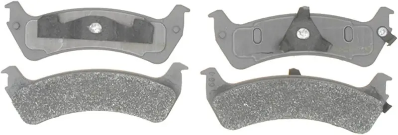Advantage 14D667m Semi-Metallic Rear Disc Brake Pad Set With Wear Sensor 1