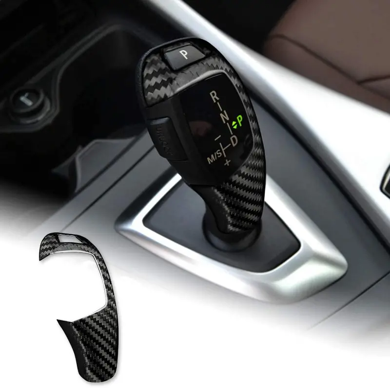Airspeed Carbon Fiber Car Gear Shift Knob Cover Interior Trim For Bmw F20 F21 F22 F23 F30 F34 F35 F10 F11 F07 F18 F15 F16 F01 X3 X4 Accessories 1
