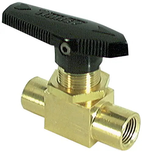Allstar All48010 1/8" Npt Inlet/Outlet Manual Brake Shut-Off Valve 1