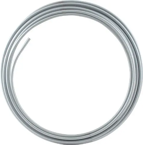 Allstar All48326 25' 1/4" Zinc Coated Steel Coiled Tubing Brake Line 1