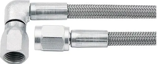 Allstar Performance All46302-36 (36") Straight Braided Brake Line 1