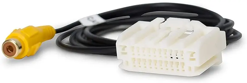 Alpine Electronics Alp-Hrn-Camch Camera Input Harness For The Hce-Tcam1-Wra, Rear View Camera System & 2007-2017 Jeep Wrangler Factory Display 1