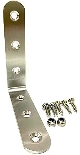 Amtifo Hole Drilling Side View Camera Bracket Adapter For Bus/Truck/Trailer/Box/Rv/Trailer/Tractor/ 5Th Wheel 1