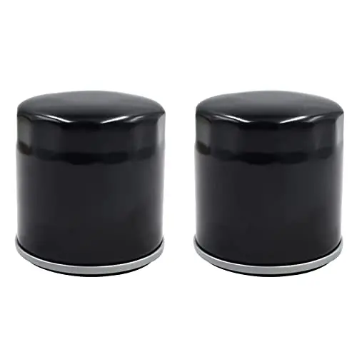 Anoety Oil Filter (2 Pcs) Compatible With:Kawasaki Kaf400 Kaf620 Mule 600 400 610 3020 4000 4010 4X4 1