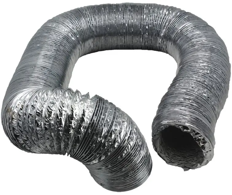 Ap Products 013-3100-M Rv Air Conditioners Air Duct 4" X25' Flex Metalized Polyster 1