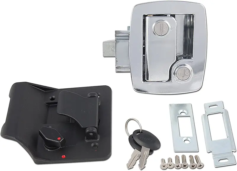 Ap Products 013-535 Bauer Rv Entry Door Lock, Chrome 1