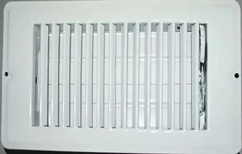 Ap Products 013-627 Rv Air Conditioners Floor Register 4 X 10 White Dampered Metal 1