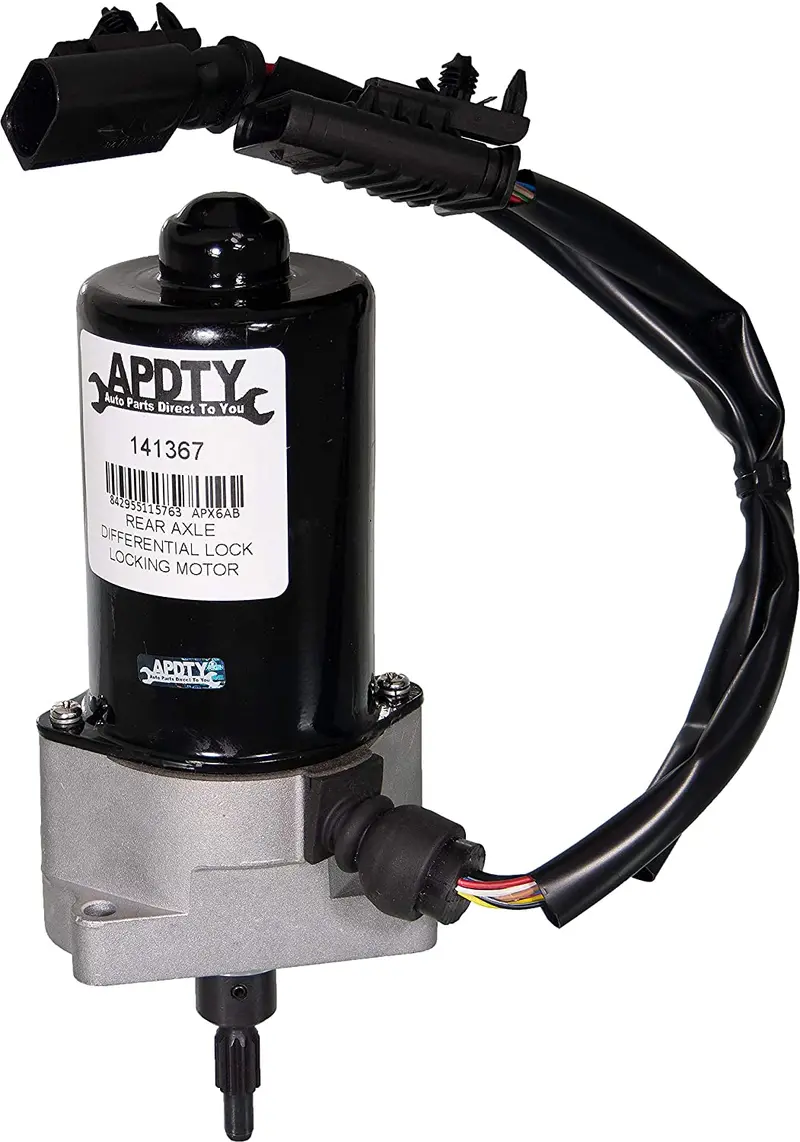 Apdty 141367 Rear Axle Differential Lock Locking Motor Actuator Fits 2011-2016 Jeep Grand Cherokee (Bolts To Rear Differential; Replaces 68084266Ab, 68084266Aa) 1