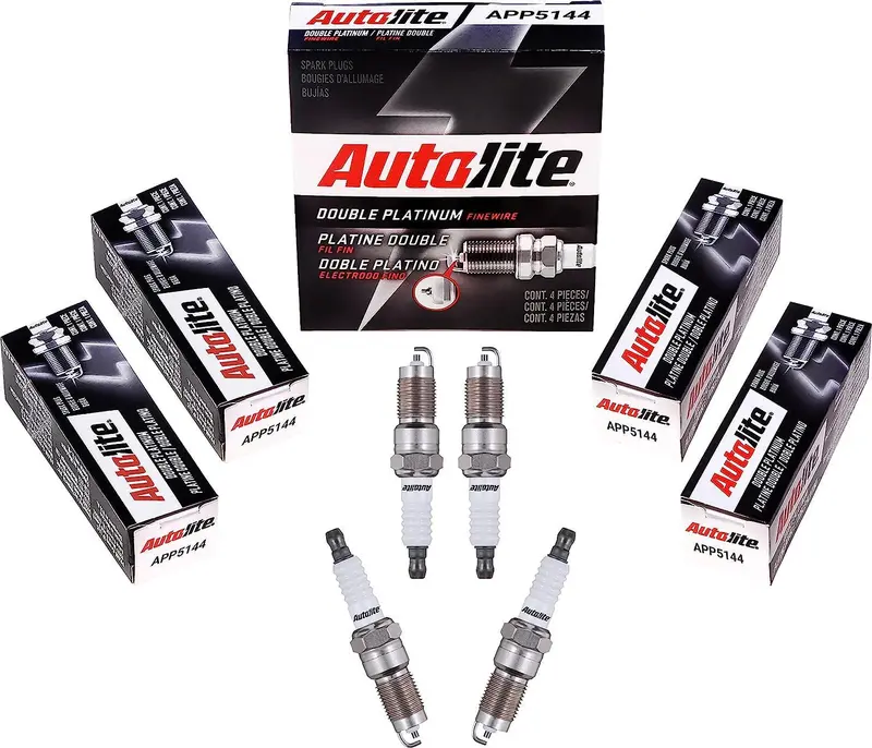 App5144 Double Platinum Automotive Replacement Spark Plugs (4 Pack) 1