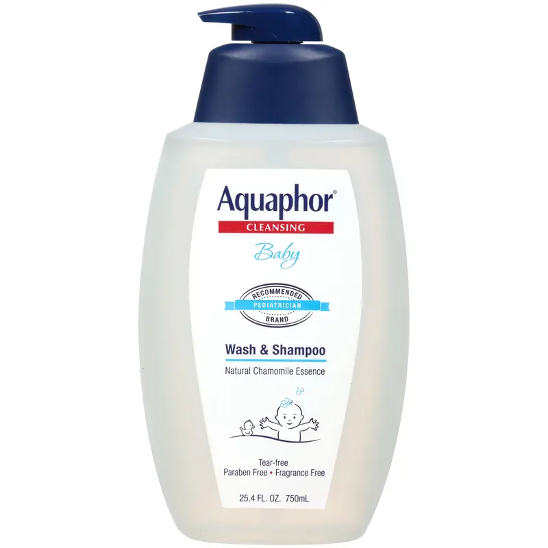 Aquaphor Baby Wash & Shampoo 25.4 Fl. Oz. Pump 1