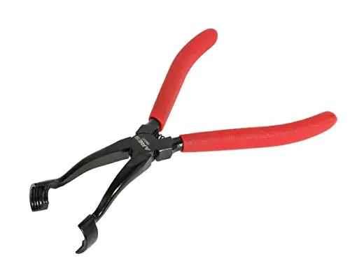 Ares 18022 - Drum Brake Hold Down Spring Pliers - High Strength Integral Head Design - Curved Neck For Easy Access And Nearly Universal Use 1
