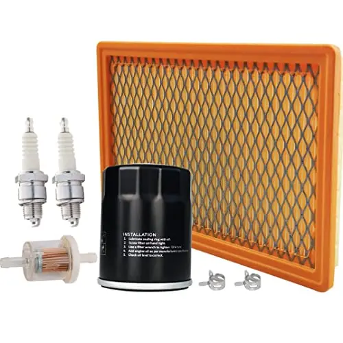 Arpisziv Air Filter 0E9371as Oil Filter 070185E Compatible With Generac 8Kw–11Kw Generators 410Cc Engines Rep 6482 Scheduled Maintenance Kit 2
